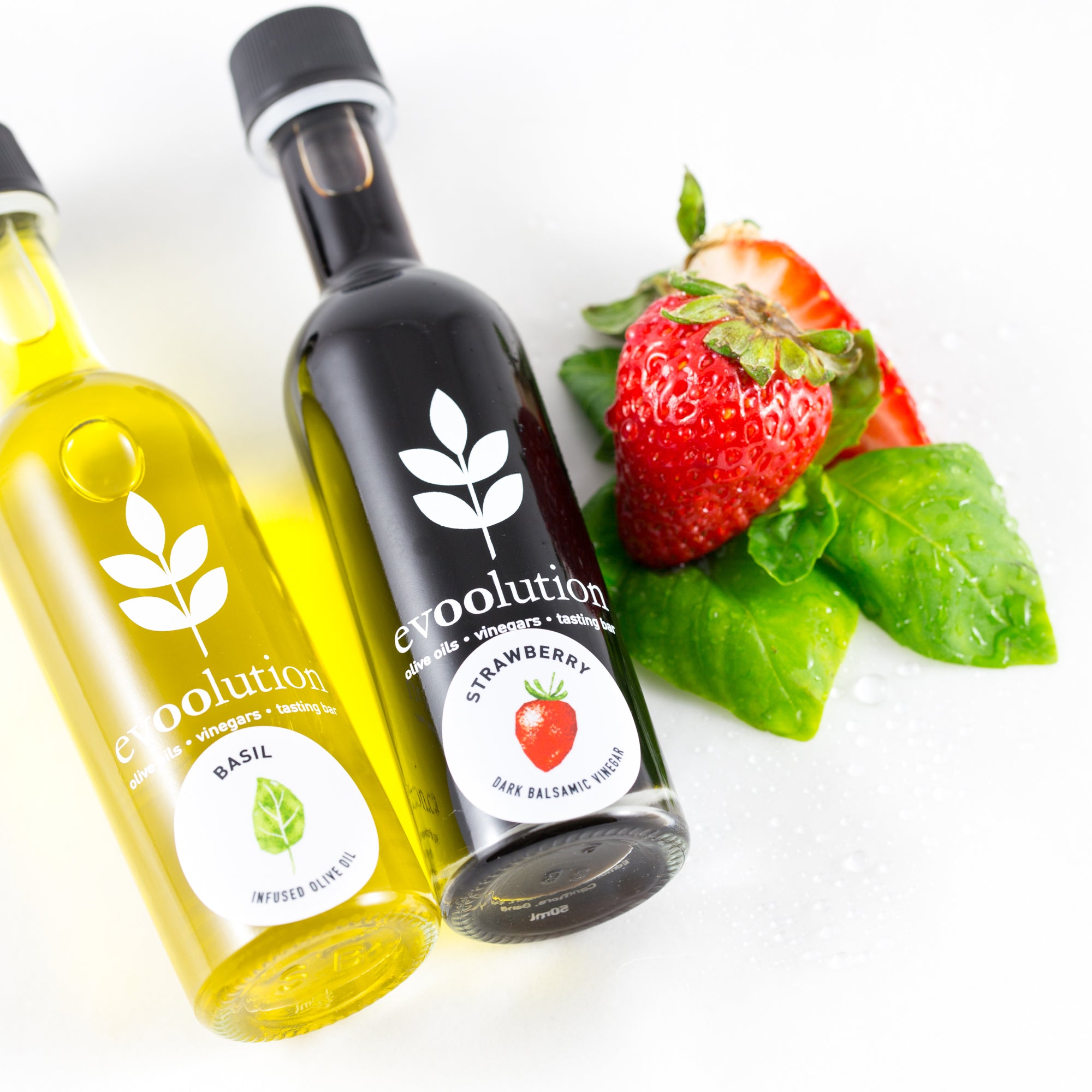 Basil Olive Oil Strawberry Balsamic Evoolution