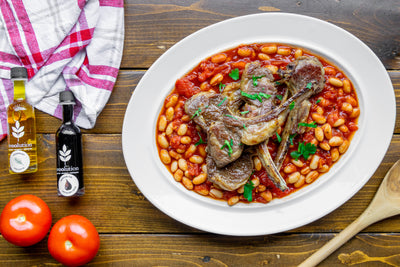 Rosemary Olive Oil Lamb and Cannellini Beans