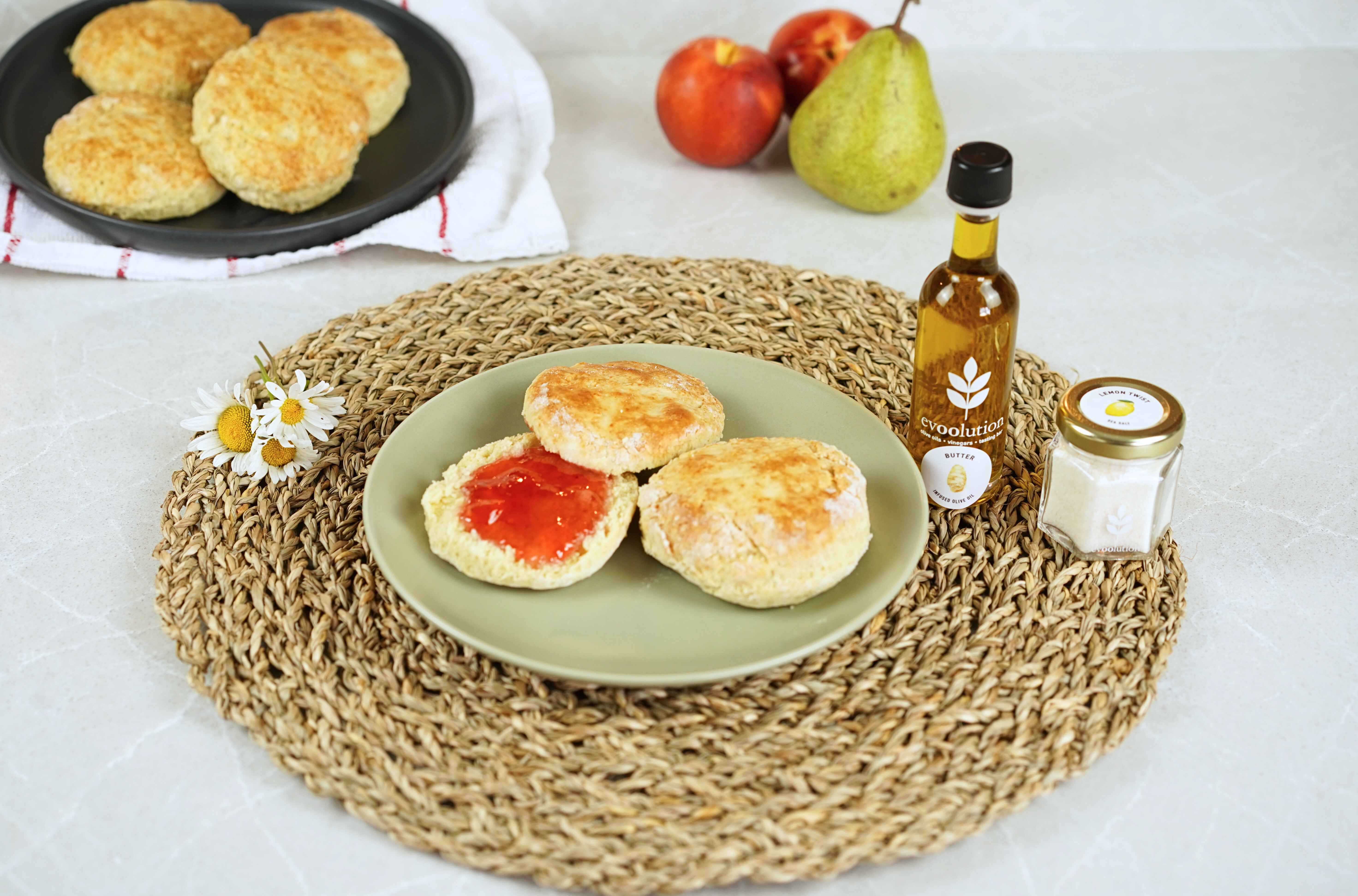 Butter Olive Oil Scones – Evoolution