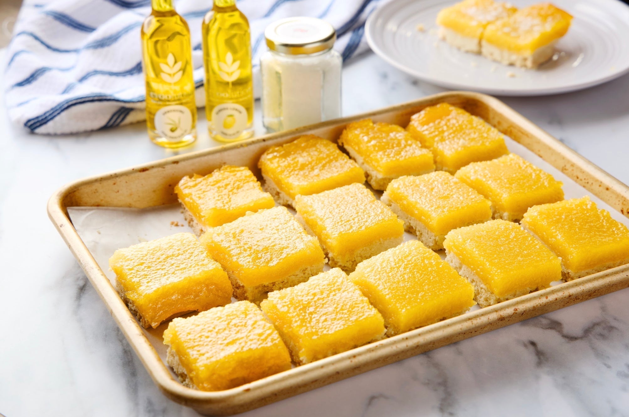 Olive Oil Lemon Bars – Evoolution