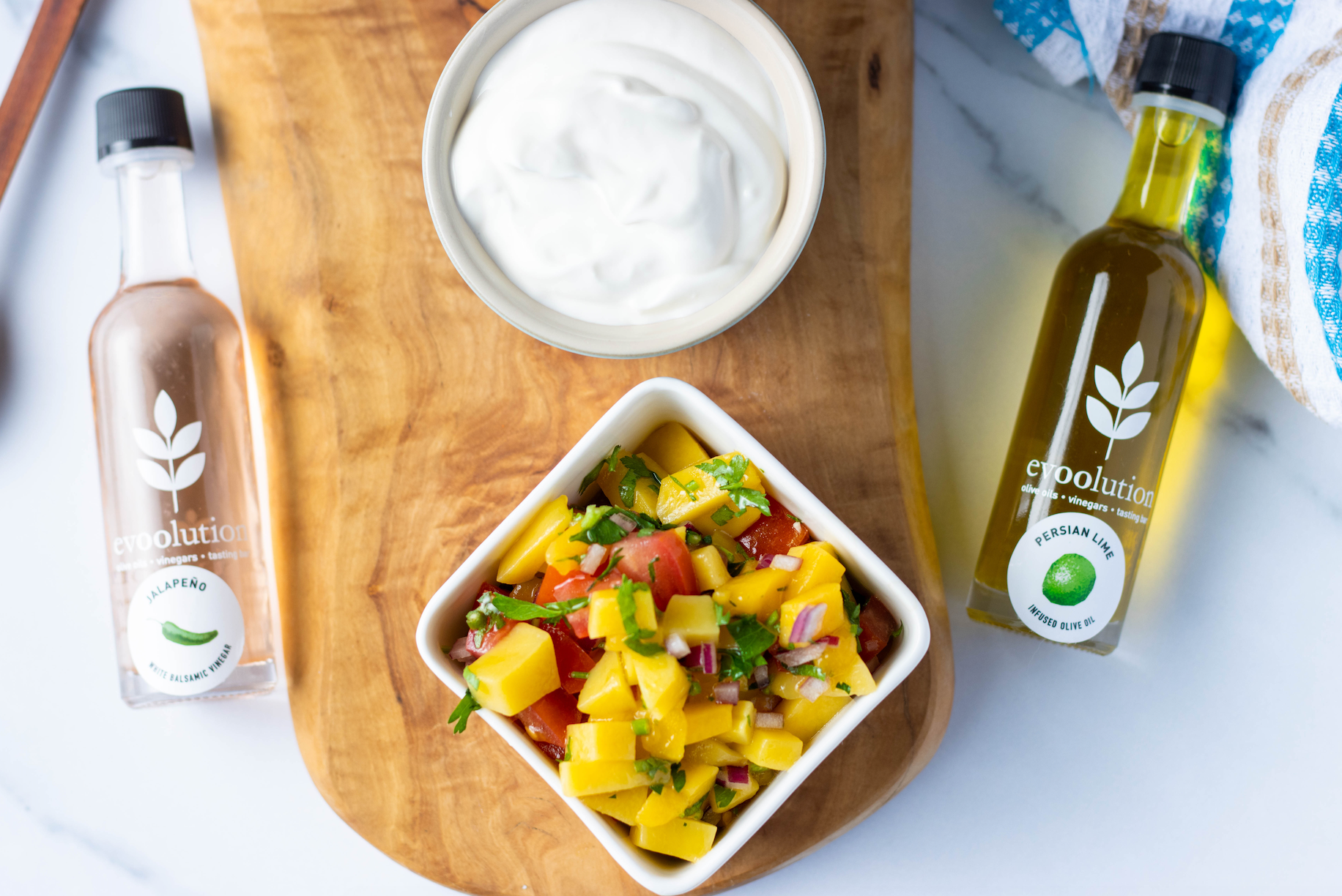 Persian Lime and Jalapeño Mango Salsa – Evoolution