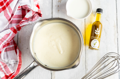 Thyme Olive Oil Béchamel Sauce