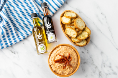 White Bean Dip with Sage Olive Oil and Sherry Reserva Wine Vinegar