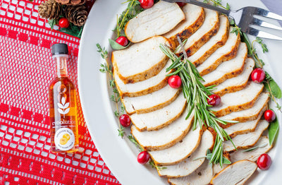 Umeboshi Plum Balsamic Boneless Roast Turkey