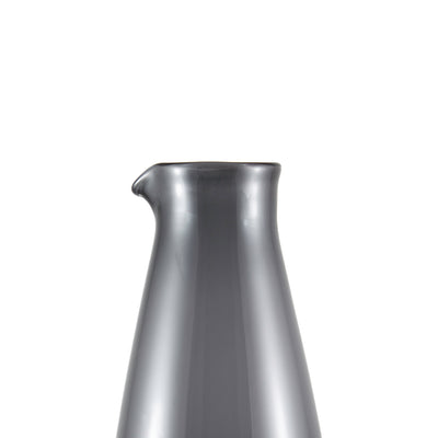 Slate Handblown Glass Carafe