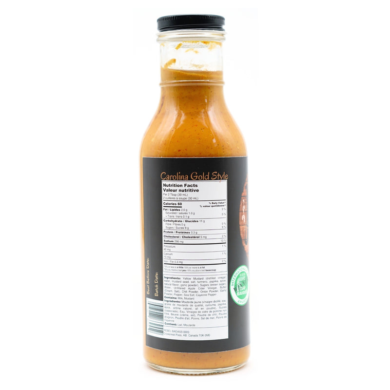 Rebel BBQ Gold Digger Barbecue Sauce
