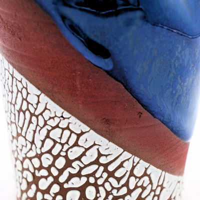 Cobalt Blue Ceramic Cruet by Lilach Lotan