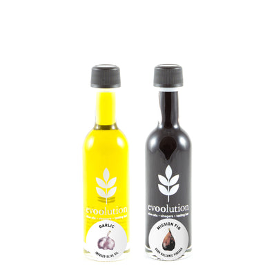 Garlic Olive Oil + Mission Fig Balsamic